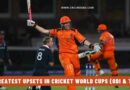 10 Greatest Upsets in Cricket World Cups (ODI & T20I)
