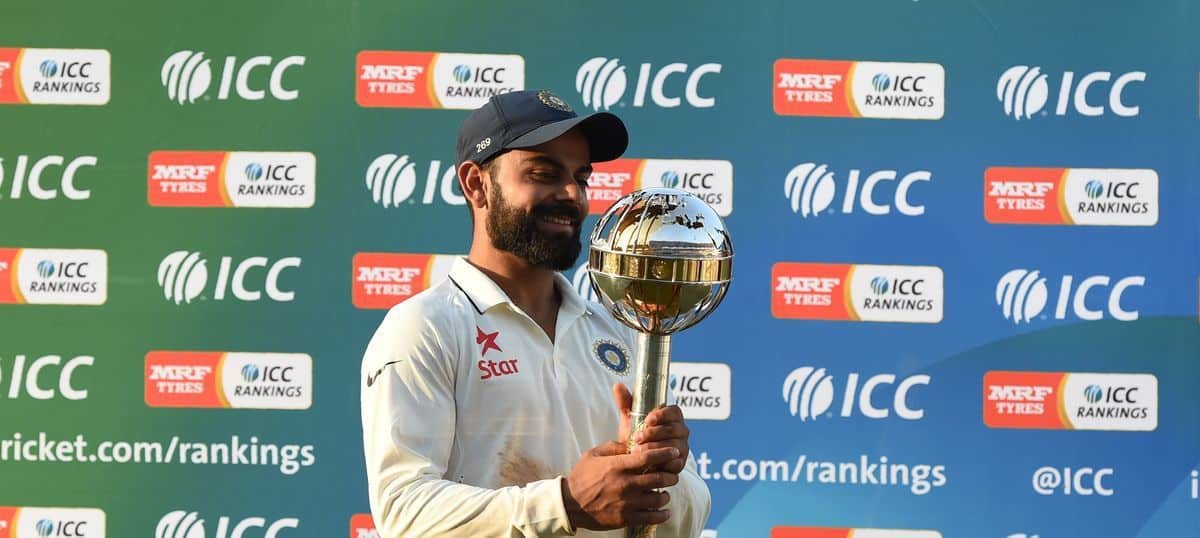 virat kohli with test championship mace