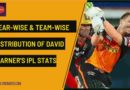 David Warner year by year ipl runs