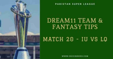Dream11 Prediction iu vs lq