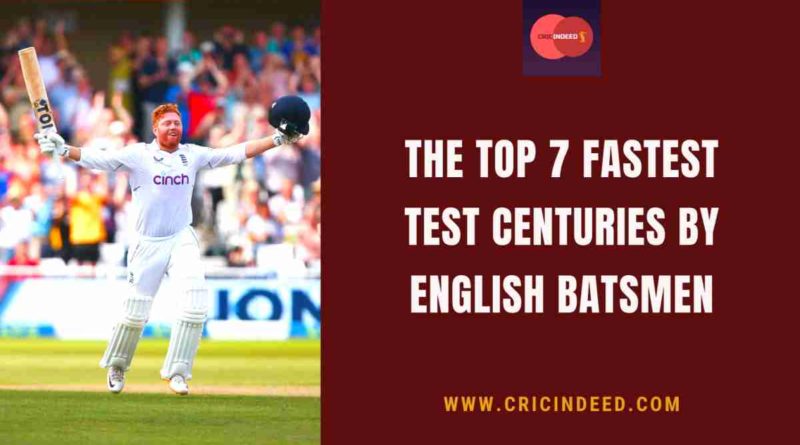 fastest century in test by english batsman