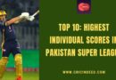 highest individual score in psl