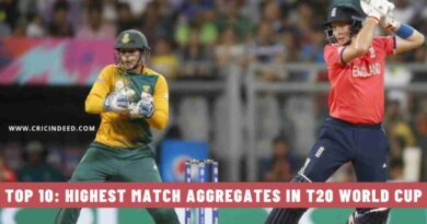 Top 10: Highest Match Aggregates in T20 World Cup
