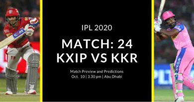 KXIP vs KKR Match Preview