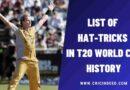List of Hat-tricks in T20 World Cup History