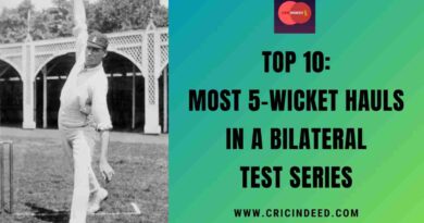 Top 10: Most 5-Wicket Hauls in a Bilateral Test Series