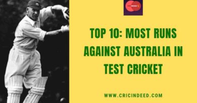most runs against australia in test