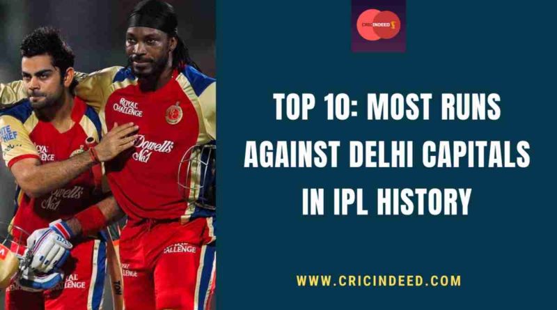 most runs against Delhi Capitals in IPL
