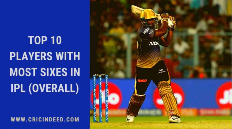 Most Sixes in IPL Career