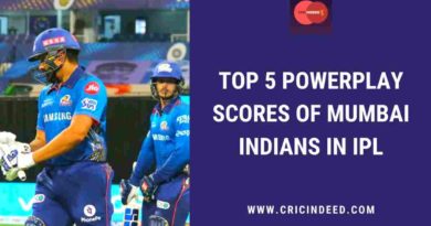 mumbai indians highest powerplay scores