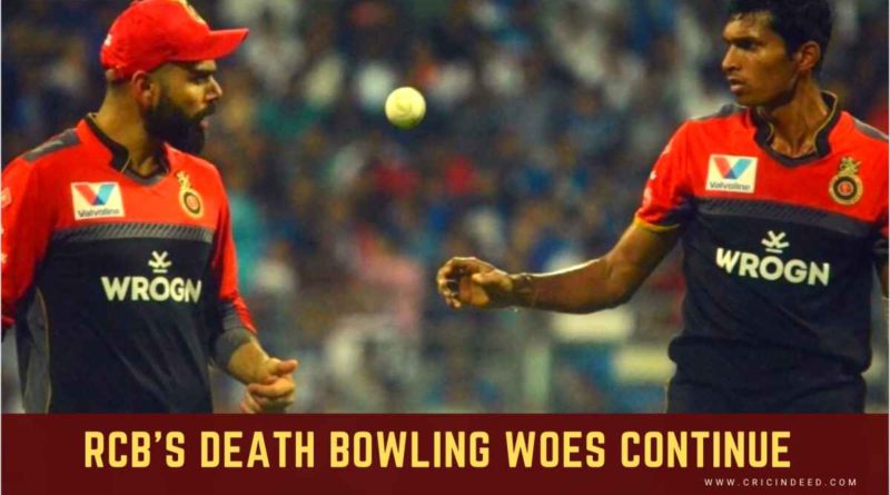 RCB death bowling