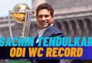 Sachin Tendulkar with WC Trophy