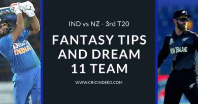 IND vs NZ 3rd T20 Dream11 Prediction