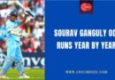 sourav ganguly yearwise odi stats