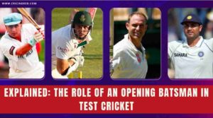 the art of test opening batting