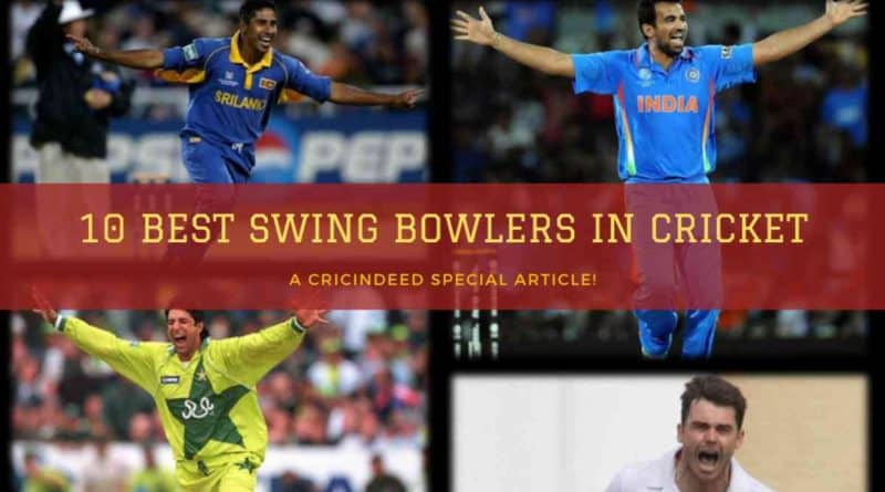 Top 10 Swing bowlers in Cricket