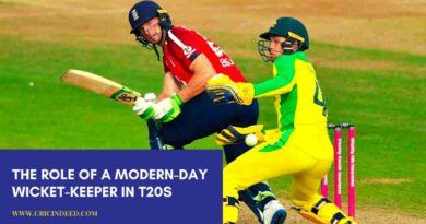 wicket keeper role in t20 cricket